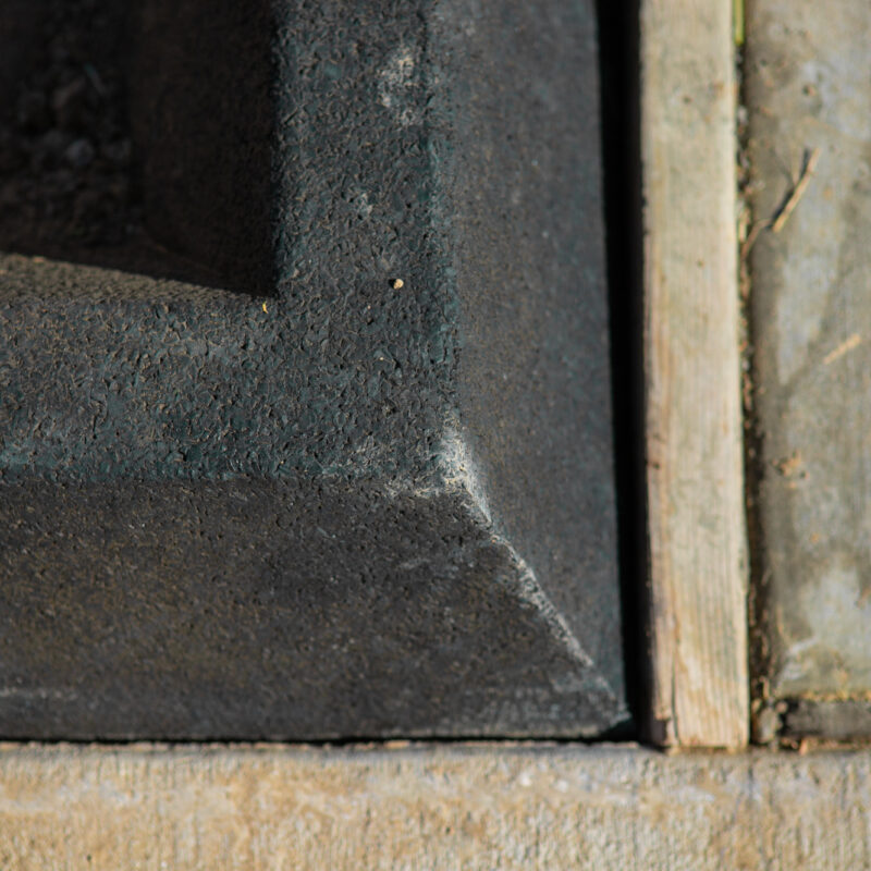 Hercules Eco Blocks at edge of concrete